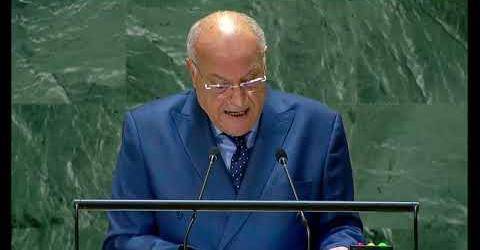 خطاب السيد الوزير أحمد عطاف خلال أشغال النقاش العام للجمعية العامة للأمم المتحدة